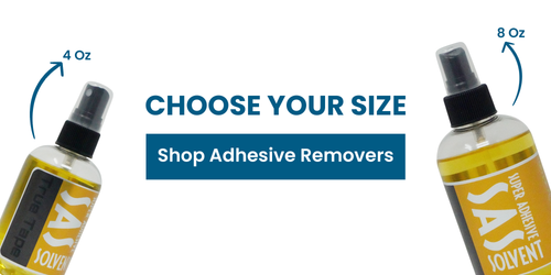 SAS Adhesive Remover – Hair System Tape & Glue Remover – Fast-Acting & Gentle